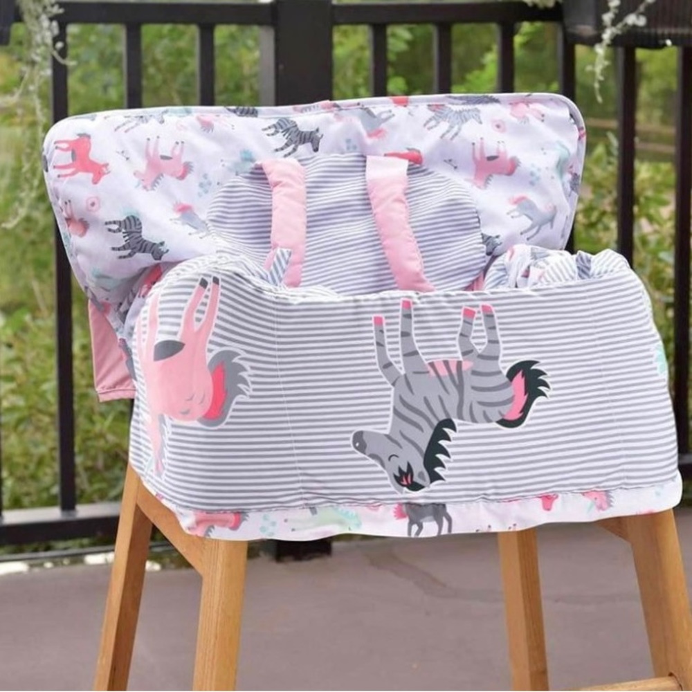Baby girl shopping cart cover